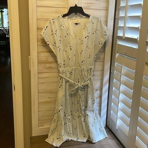 Universal light blue cotton dress in size medium